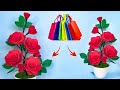 How To Make A Flowers From Spunbond Bag | Cara Membuat Bunga Dari Tas Spunbond