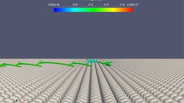 Single particle saltation in a rough wall turbulent boundary layer
