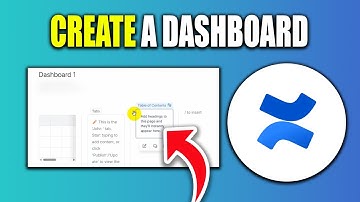 How To Create Dashboard In Confluence - New Method