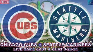 CUBS vs MARINERS MLB BASEBALL SPRING TRAINING LIVE GAME CAST & CHAT