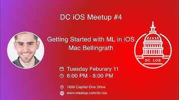 DC iOS #4: Getting Started with ML