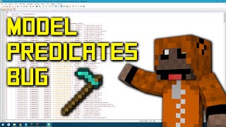 Minecraft 1.9 - Model Predicates Bug & Best Practices