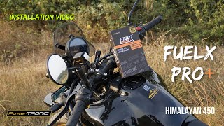 Royal Enfield Himalayan 450 | FuelX Pro+ | Installation Video