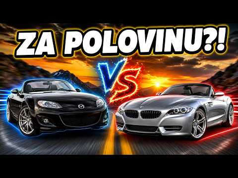 BMW Z4 za milion... nebo Mazda MX-5 za polovinu? Které auto byste brali vy?