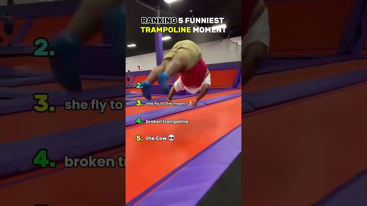 Ranking Top 5 Funniest TRAMPOLINE Moments 😂