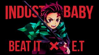 Industry Baby X Beat It + E.T「AMV」Anime Mix 4K