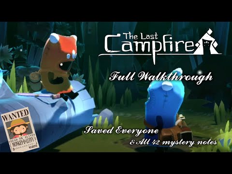 The Last Campfire - Full Walkthrough with saved everyone and all 42 forgotten notes [Apple Arcade]
