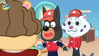 🔍Sheriff Labrador - Repartidor 📦| Videos para Niños | BabyBus en Español