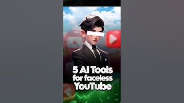 5 AI Tools That can Run Your faceless YouTube Channel for You!