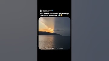 Where Day Meets Night: The Terminator Line 🌅🌌