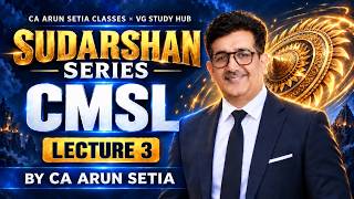 SUDARSHAN SERIES FOR CMSL I CA ARUN SETIA I DECEMBER 2026 i class -03