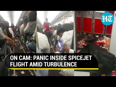 Video: SpiceJet flight faces severe turbulence during descent, several injured; probe on