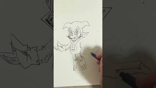 Impmon โ Dark Digimon Drawing | Day 15 #digimon #drawing