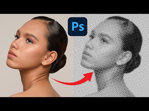 Photoshop Tutorial: Halftone Effect (Dotted Pattern Effect)
