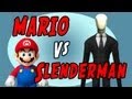 Mario vs slender man