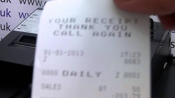 Casio SE-S10 / PCR-T280 Cash Register Instructions: Issuing The Z Report