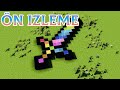 [Ön izleme] Minecraft Basit Ev Yapımı | Rengarenk Kılıç Ev Yapımı | Minecraft Ev Yapımı #58