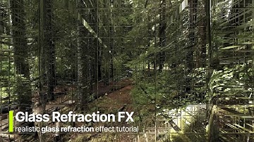 Glass Refraction FX [TOUCHDESIGNER TUTORIAL]
