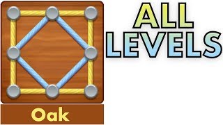 Line Puzzle: String Art | Oak | ALL LEVELS | Walkthrough screenshot 3