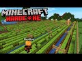 The START OF A BIGGER MELON FARM THAN LAZARBEAM In Minecraft Hardcore! (#5)