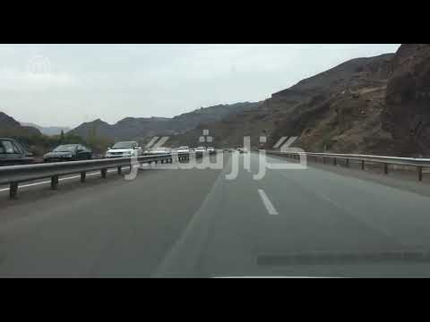 ترافیک سنگین در مسیر رشت به تهران 