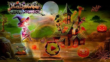 Halloween Witch Connect - Gameplay Walkthrough Episode 6 iOS, Android Halloween music background