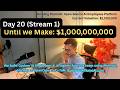 Day20 Live (Stream1) | Building an Open Source AI Platform on the Road to a $1,000,000,000 Company