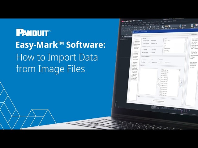Easy-Mark™ Software: How to Import Data from Image Files