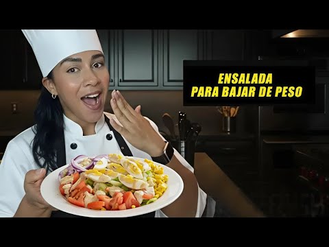 ⏱️ PIERDE PESO RÁPIDO con esta Ensalada de Huevo y Pepino | Receta Keto / Low Carb