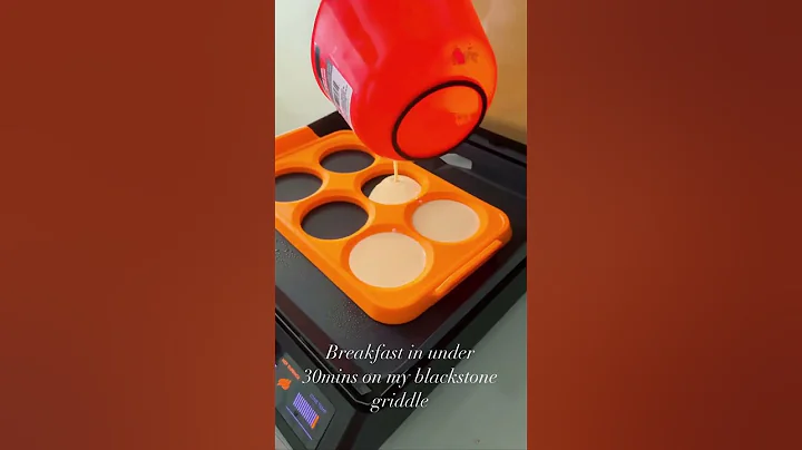 Breakfast on my blackstone griddle #food #ytshorts...