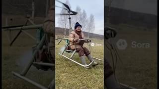 Бабуля почти взлетела 😂👍 #ии #весёлоевидео #смешныевидео #приколы