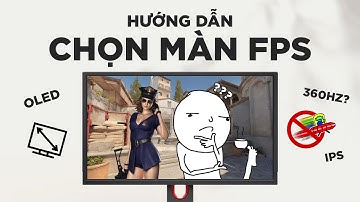 Chọn Màn Hình Chơi Game FPS Chuẩn Nhất! (2024) | Insidegram x TechSpace VN