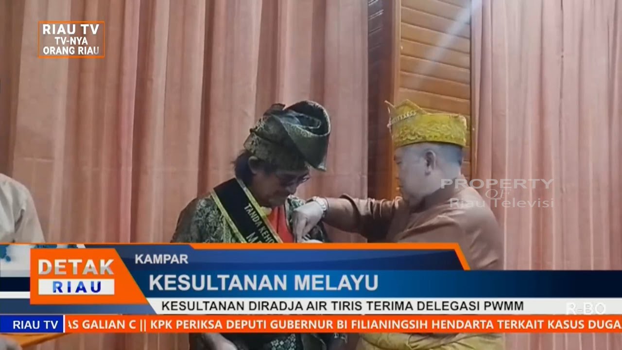 KESULTANAN DIRADJA AIR TIRIS TERIMA DELEGASI PWMM