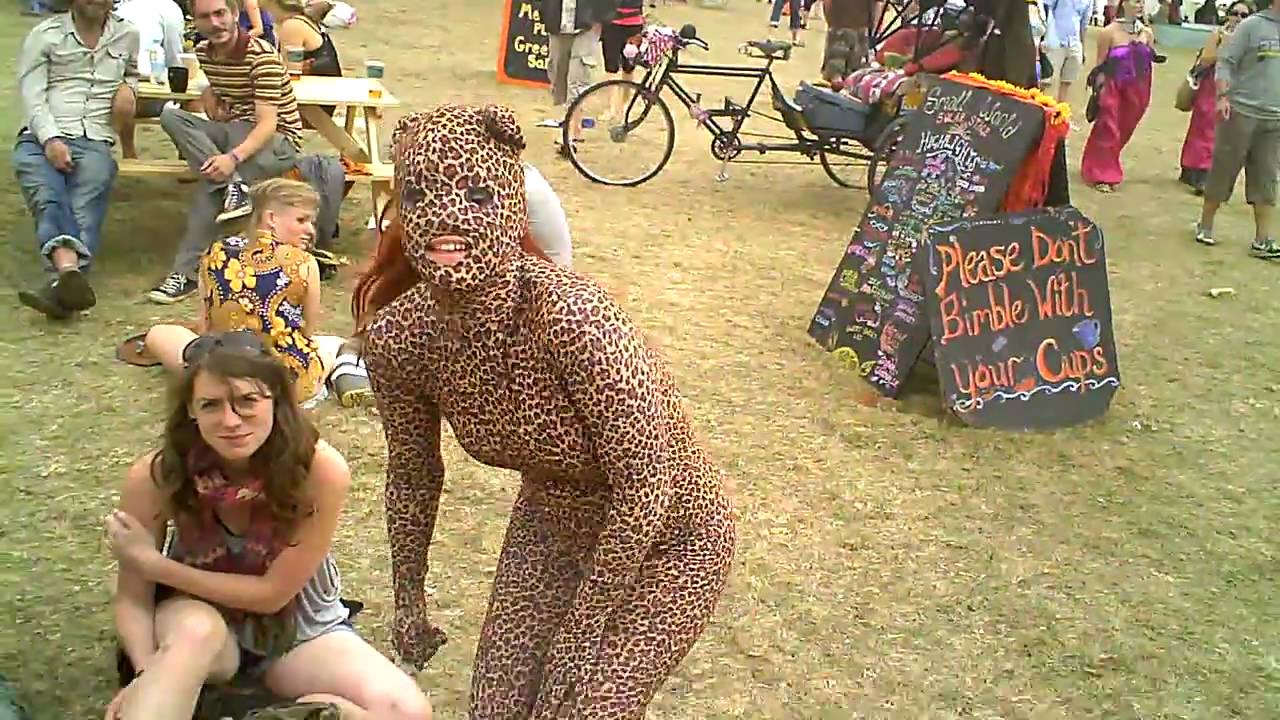 leopard woman YouTube