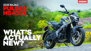 Pulsar NS400Z 2025 Walkaround | Bekend gezicht, verbeterde prestaties | Wat is er nieuw? | OVERDRIVE