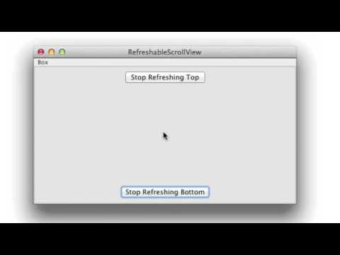 Refreshable Scroll View