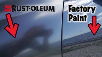 1 Year later $40 RUST-OLEUM Spray Bomb Paint Job.  How has the paint held up over the last year?