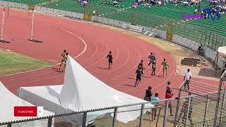 Boys 100m final. Zone 6. Ashanti Region Inter-Co. 2024.