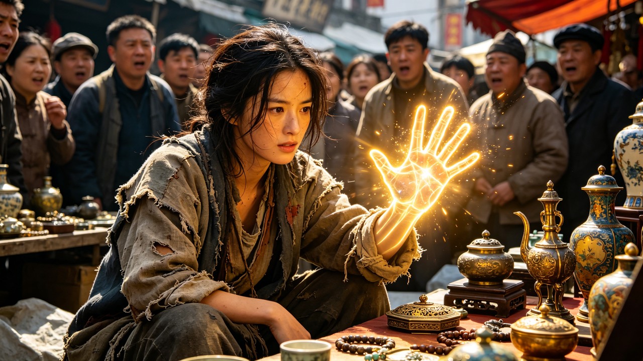 A jobless woman gets a Divine Left Hand from a meteorite, amazing all with her X-ray vision.#drama