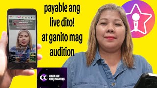 Paano Mag Audition Sa Starmaker App Para Magkaroon Ng Bayad Ang Live Mo? 👉sa Cocodp/cocoin The Best