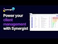 How Synergist powers client management | Agency Management Software