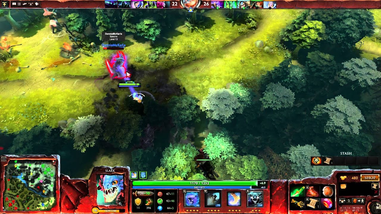 DotA 2, RandomAlien Plays Slark HD