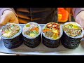 청와대에서 모셔가는 달인김밥, 이영자 강력 추천! 남대문 김밥 맛집│Best Korean Street Food – Gimbap│Popular Snacks