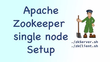 Single node Apache Zookeeper setup on local | Client & Server setup using CLI