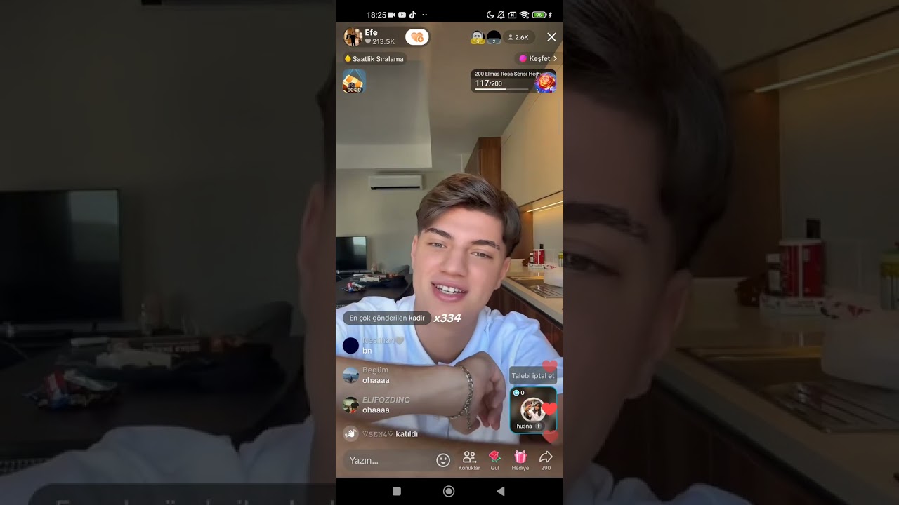 Furkan Efe Çetinkaya yayın 🫶 PART 2 💞 Gülme kirizi garantili😅😅@efeçetinkayaa💗💗