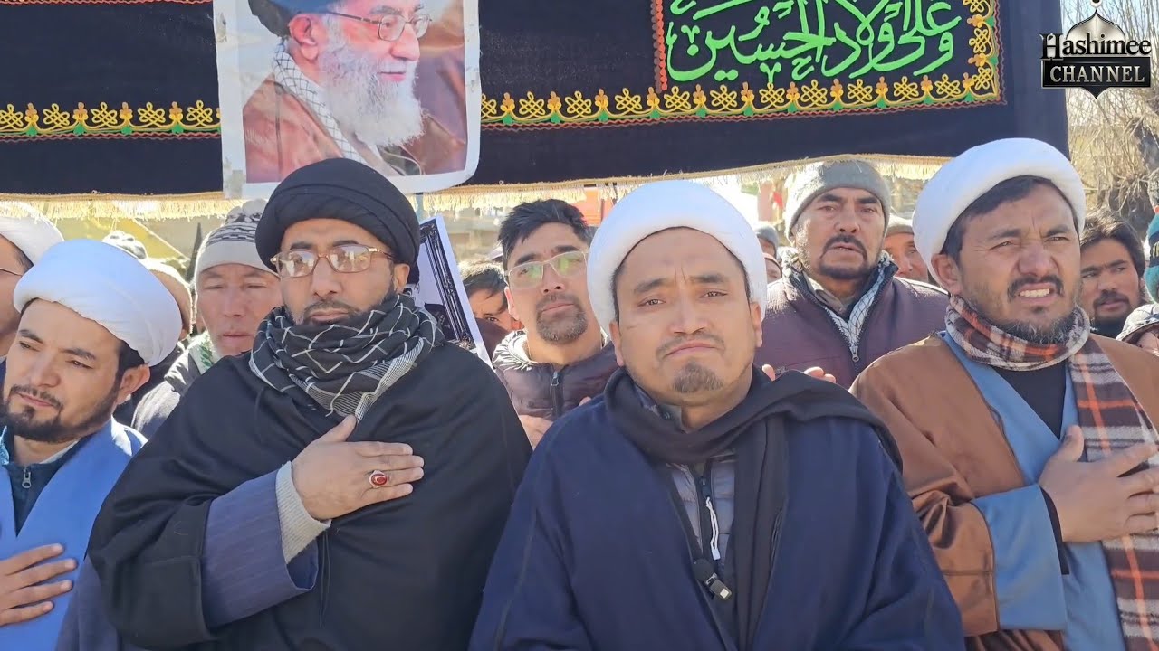 Massive Procession in Sankoo Kargil on the Martyrdom of Syed Ali Khamenei | Emotional Tribute, ASZ💔😭