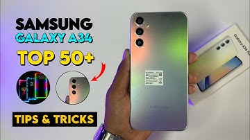 Samsung Galaxy A34 5G Top 50+++ Tips & Tricks | Samsung A34 Hidden Features | Samsung Galaxy A34 5G