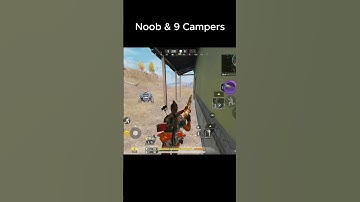 Noob and 9 Pro Campers #codm #codmobile #codclips #callofduty #shorts