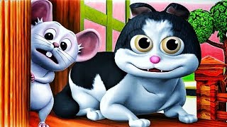 Meow Meow Billi Karti|Meow Meow Song|म्याऊँ म्याऊँ|म्याऊं म्याऊंI Meon Meon poem@Pari kids Part-2599