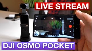 How to Live Stream with DJI Osmo Pocket + Android Phone! 100% FREE (Need 1K YT Subs) screenshot 4